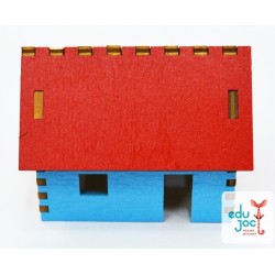 Puzzle 3D casuta colorata 